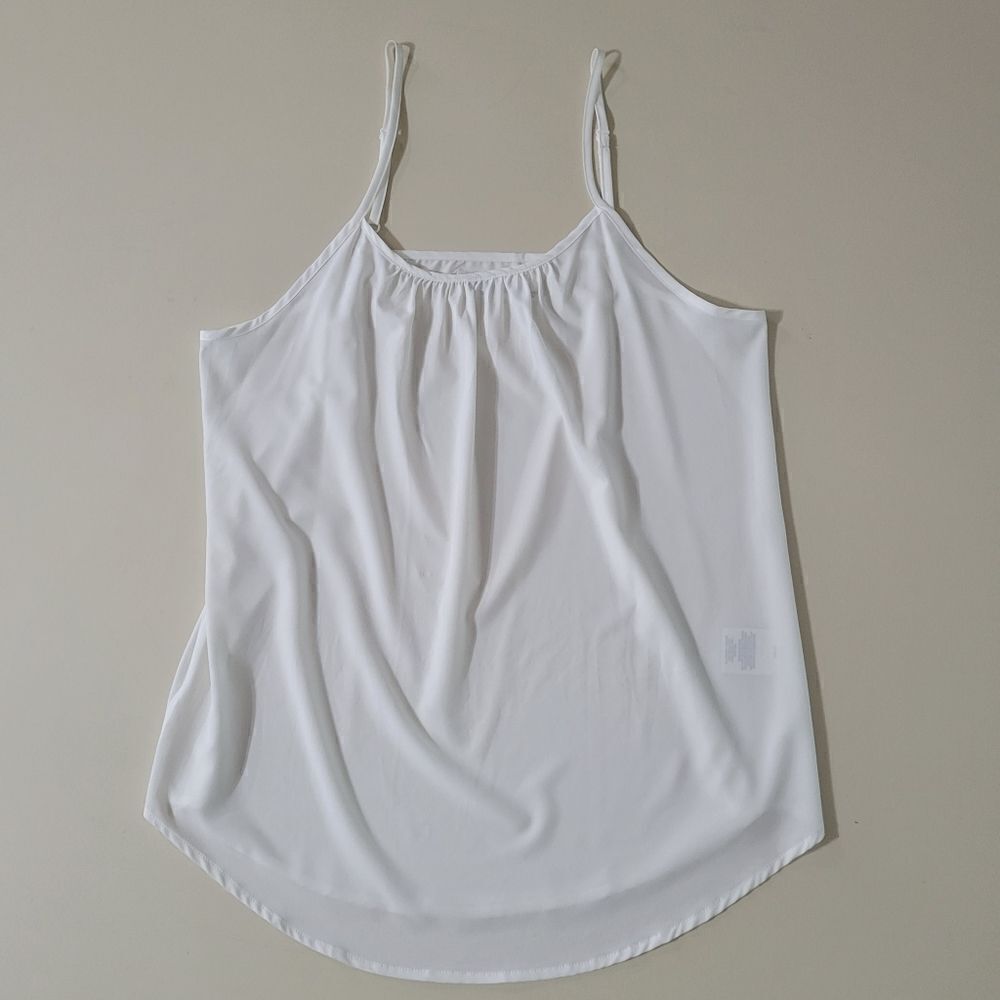Time and Tru White Camisole Tank Top - Picture 2 of 11